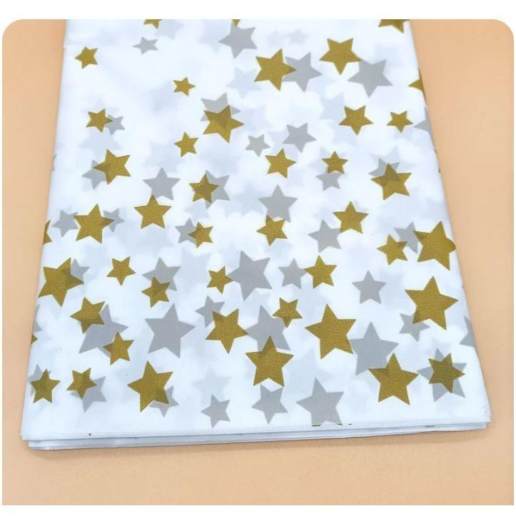 137*274cm Disposable Bronzing Five-pointed Star Tablecloth Birthday Party Wedding Decoration Cloth Outdoor (2961L) - Image 5