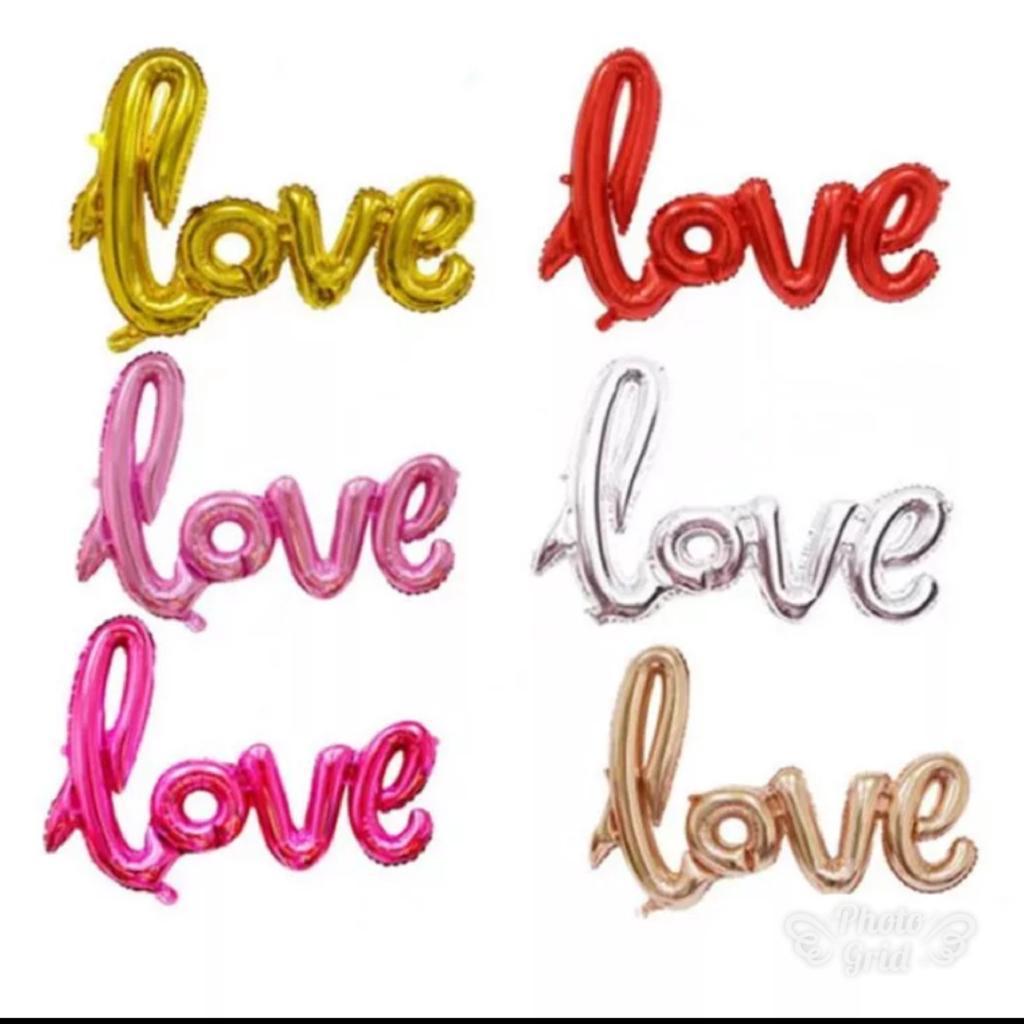 Medium LOVE Letter Balloons Wedding Decorative Aluminum Film Foil Balloon for Weddings - Image 2