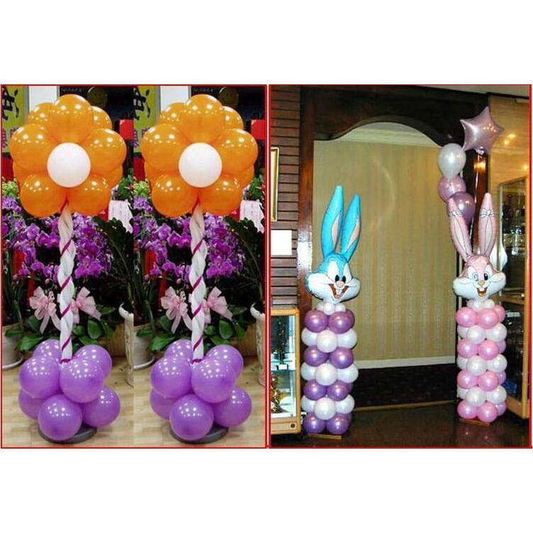 Upright Balloon Column Base Plastic Water - Image 4