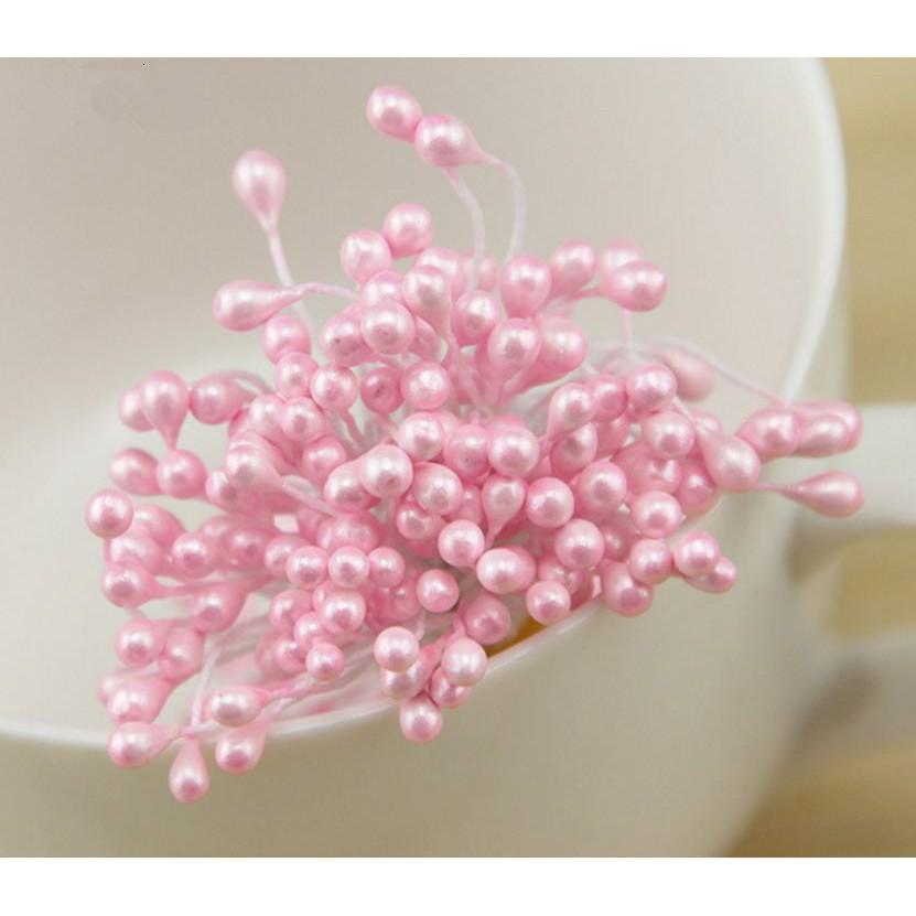 Artificial Flowers Pearl Flower Core Stud Gypsum Flower Core DIY Manual Screen A - Image 6