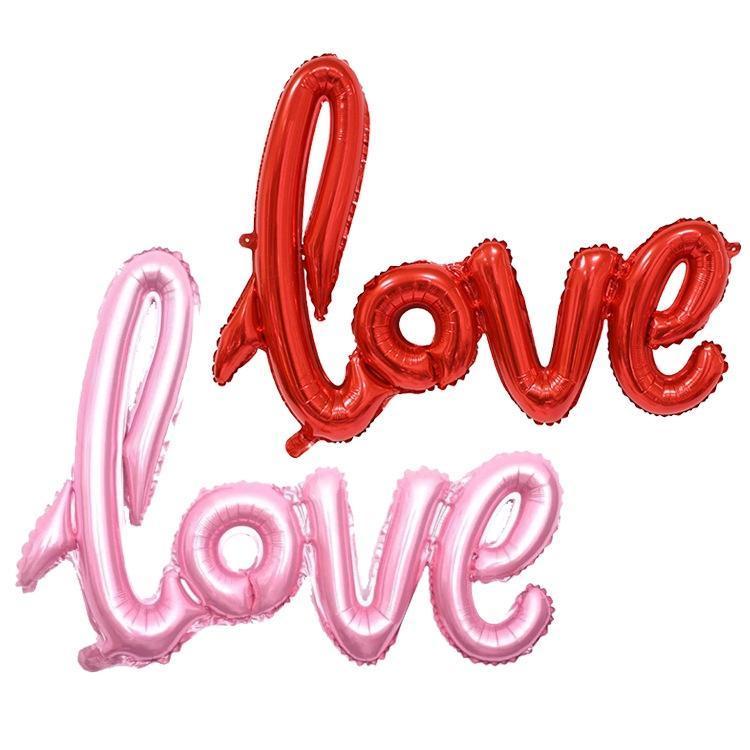 Medium LOVE Letter Balloons Wedding Decorative Aluminum Film Foil Balloon for Weddings - Image 5