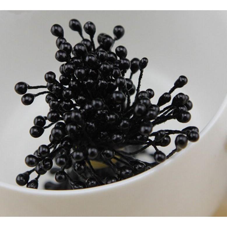 Artificial Flowers Pearl Flower Core Stud Gypsum Flower Core DIY Manual Screen A - Image 11