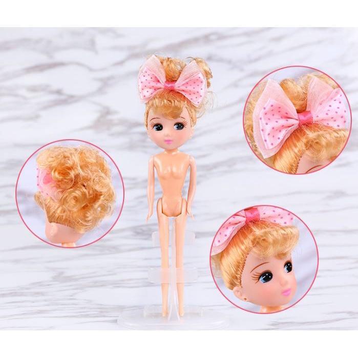 1pc of 18cm Barnie Doll Barbie Doll Princess Prosthesis Embryo Cake Germ Model (1452L) - Image 2